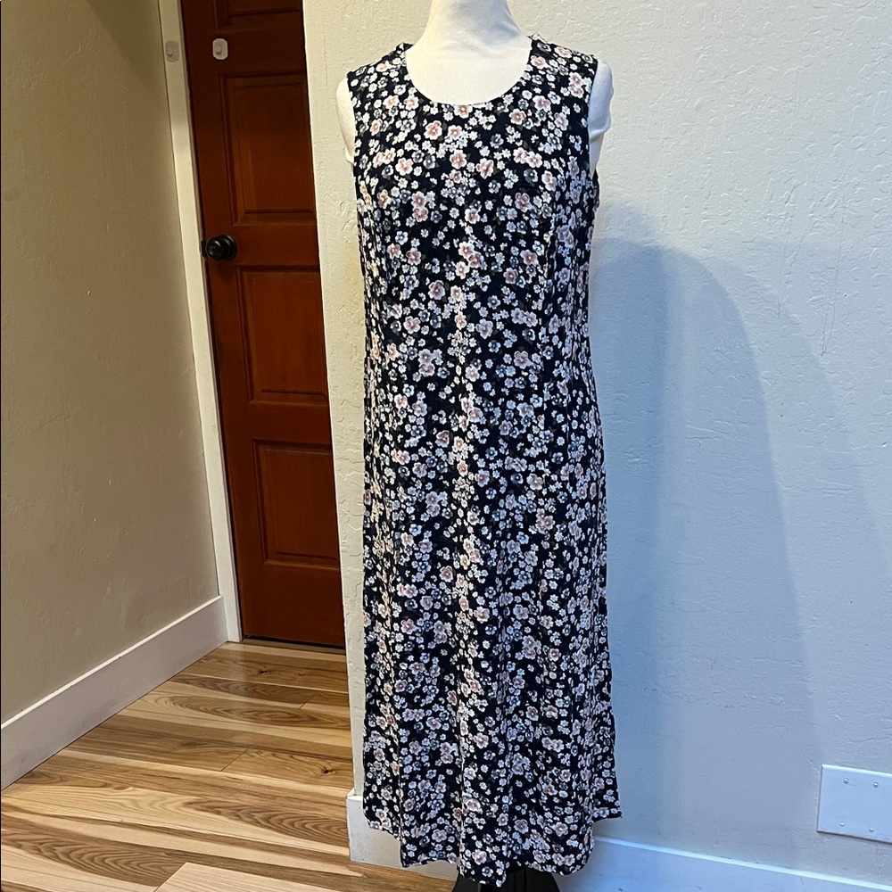 Alix Taylor floral dress vintage